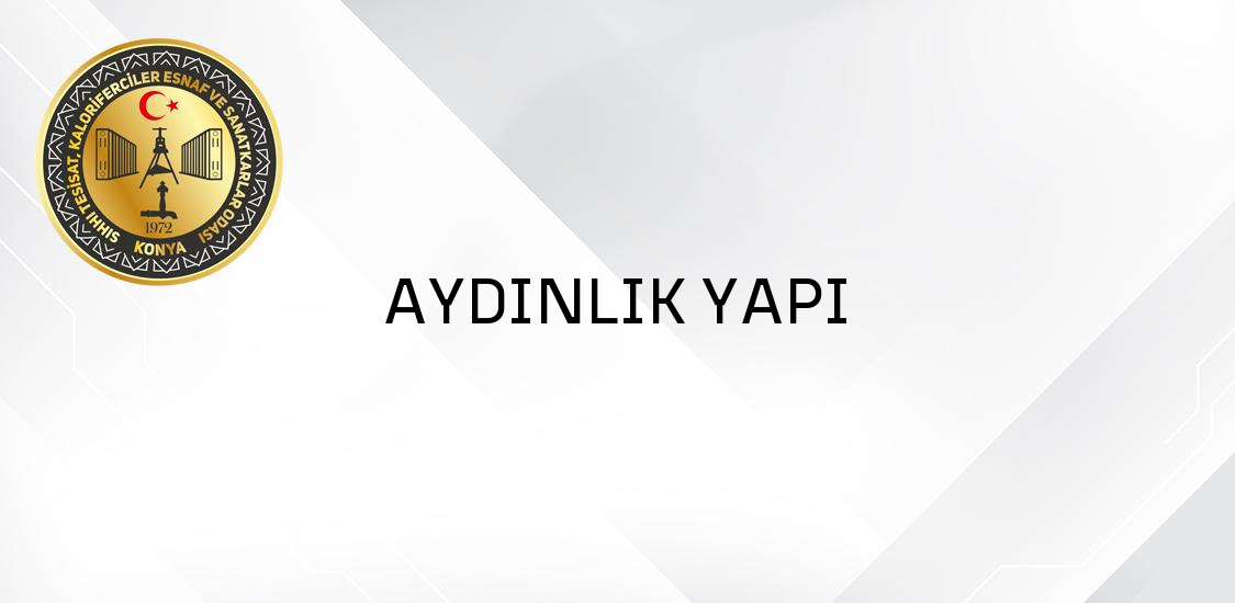 AYDINLIK YAPI